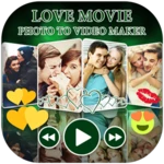 Logo of Romantic Love Video Maker android Application 